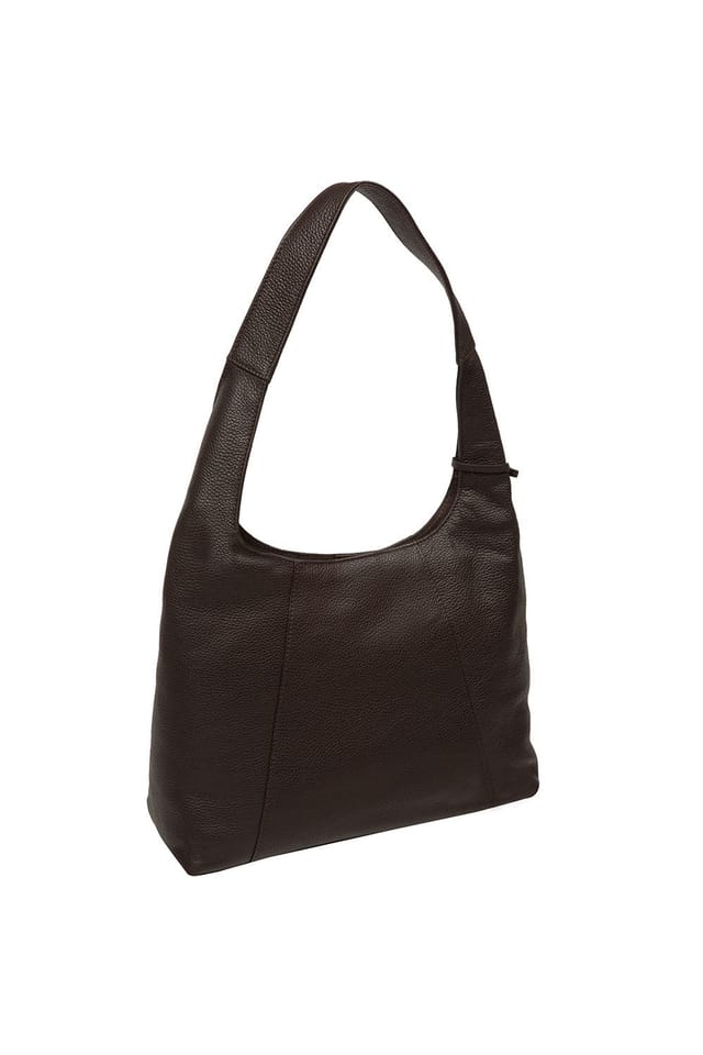 Pure Luxuries London Pure Luxuries London Women's 'Ruelle' Leather Handbag in Dark Brown - 3