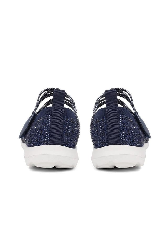 Pavers Pavers Women's Casual Trainer Pumps in Navy - 3