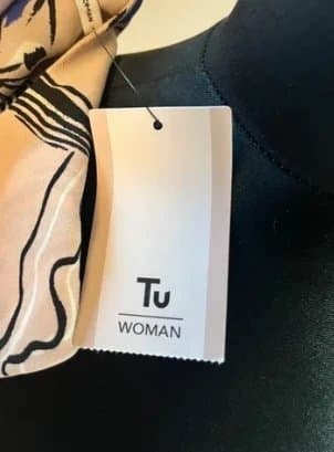 TU TU Pink Blue Floral Detail Summer Top Blouse Button Size 12 Country New with Tags