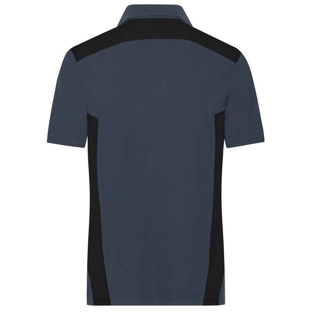 James and Nicholson James and Nicholson Men's Strong Work Polo Shirt in Mid Grey - 2