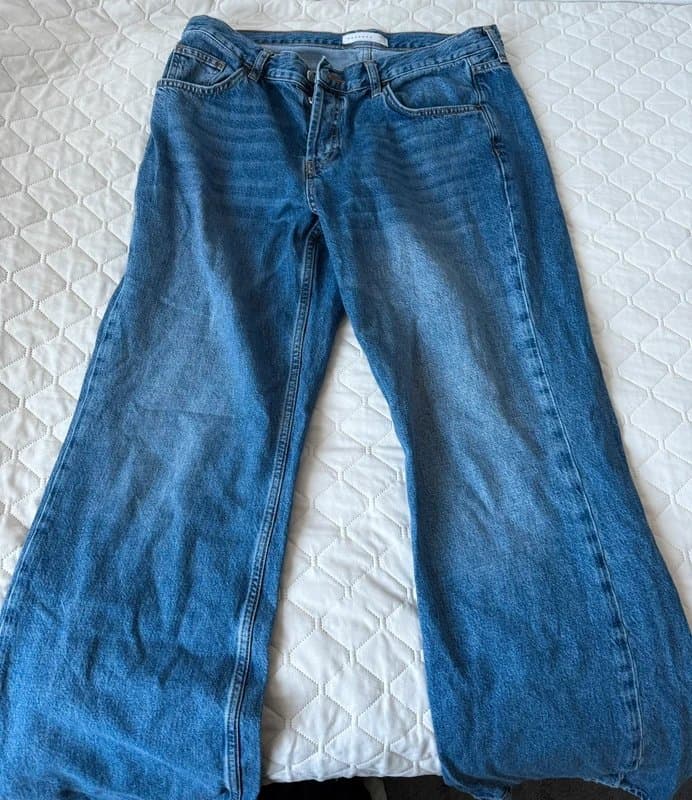 Topshop Topshop Hourglass Ember low rise wide leg Jeans