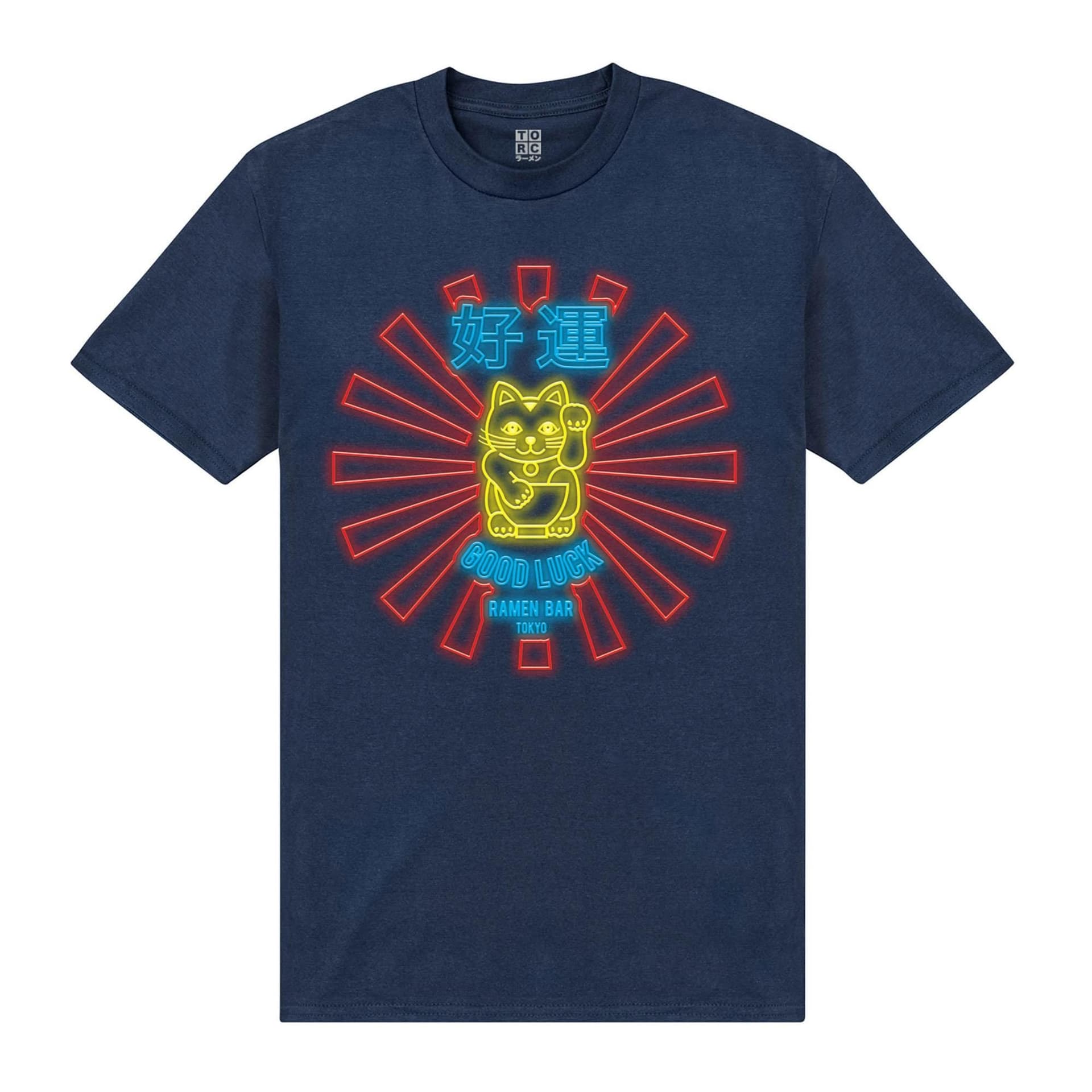 TORC TORC Men's Bright Lights T-Shirt in Navy
