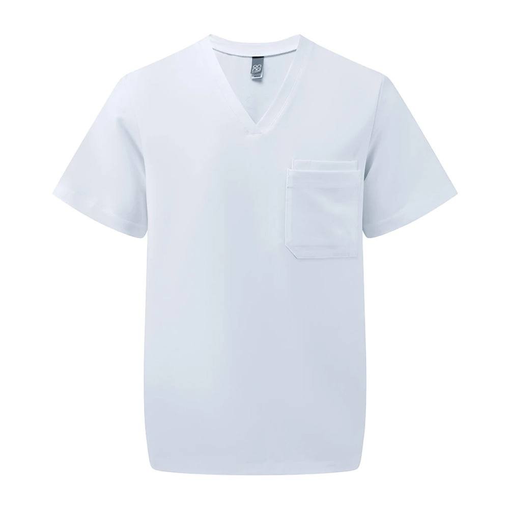Onna Onna Men's Limitless -Stretch Work Tunic in White - 3