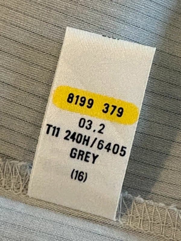 St Michael St Michael marks and Spencer vintage grey pinstriped shirt size large