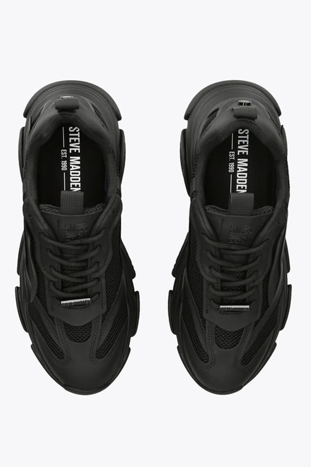 Steve Madden STEVE MADDEN Men's 'Possess Black' Trainers in Black - 2