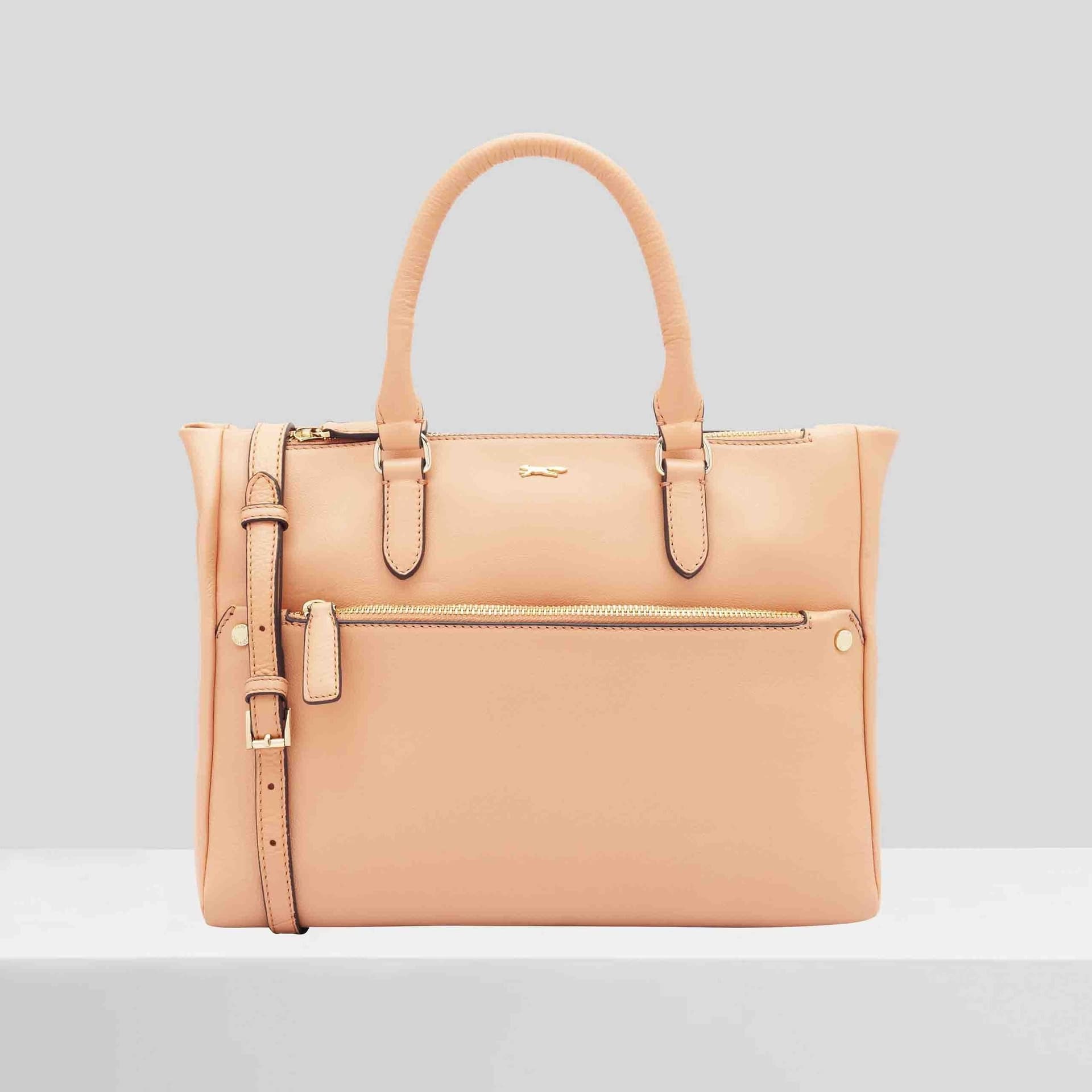 Paul Costelloe Paul Costelloe Pink Leather Multi Way Bag