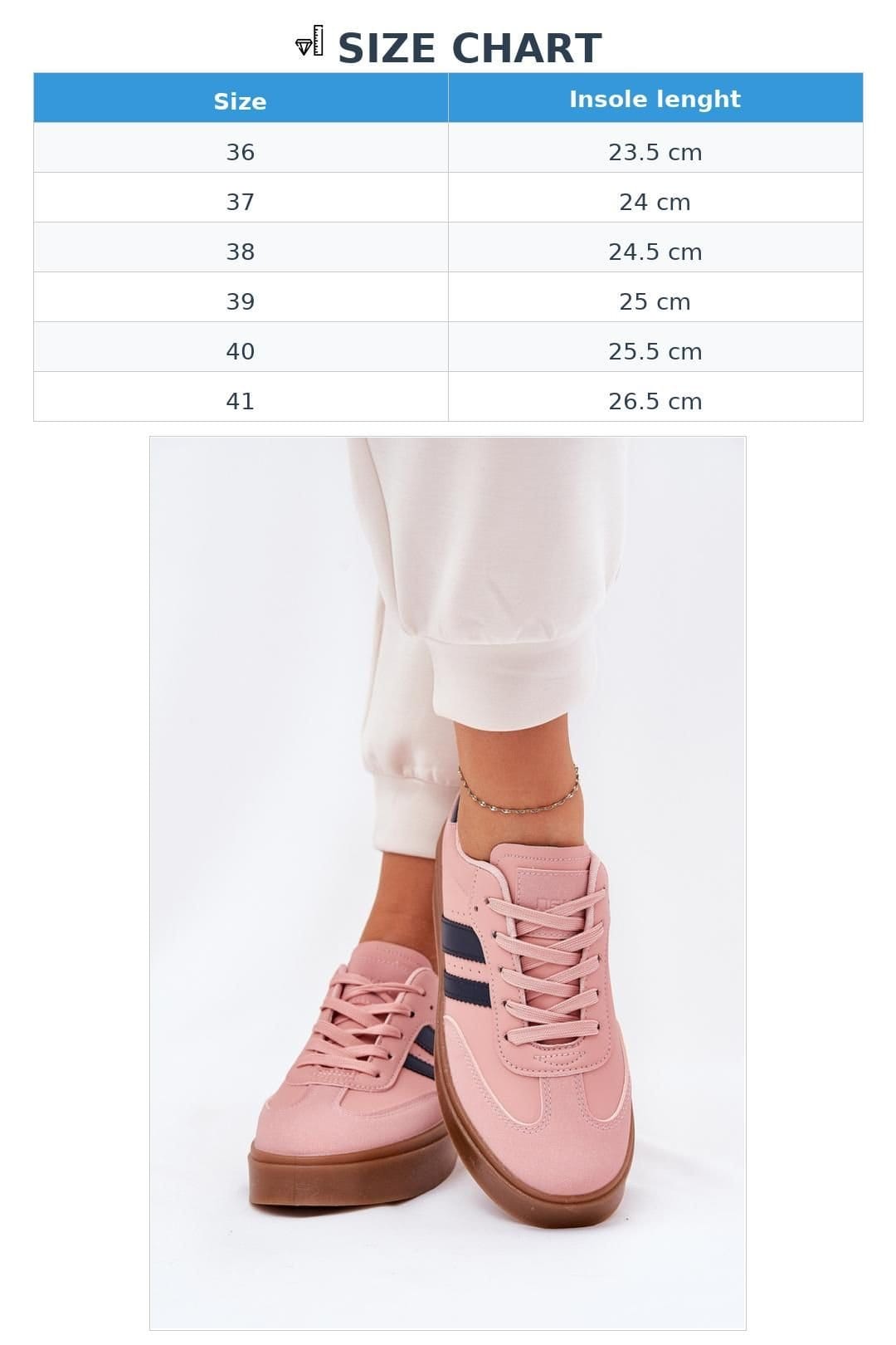 Love Lace Love Lace Women's Platform Sneakers Rounded Toe Comfort Cushioned Slip On in Pink - 4