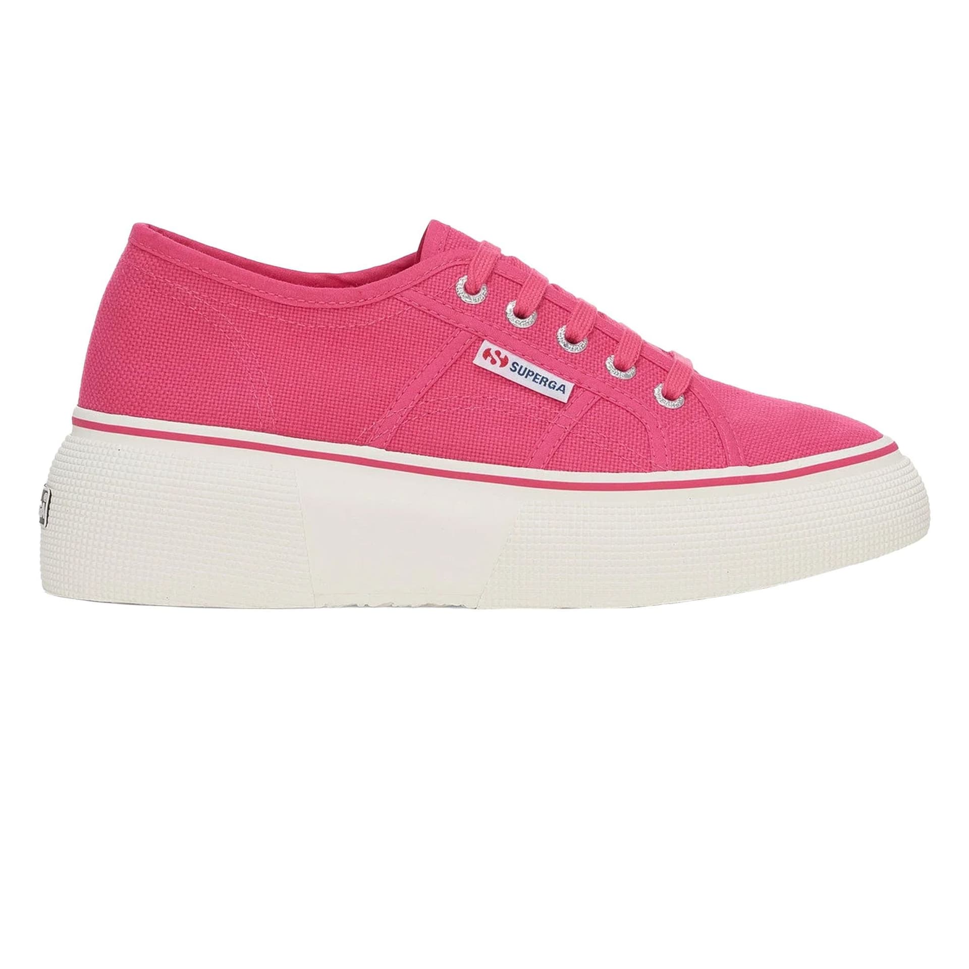 Superga Superga Women's Pink Bubble Line Trainers