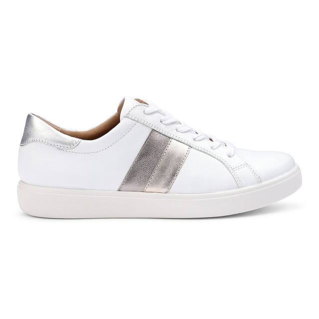 Hotter Hotter Women's Extra Wide 'Switched' Trainers in White - 3