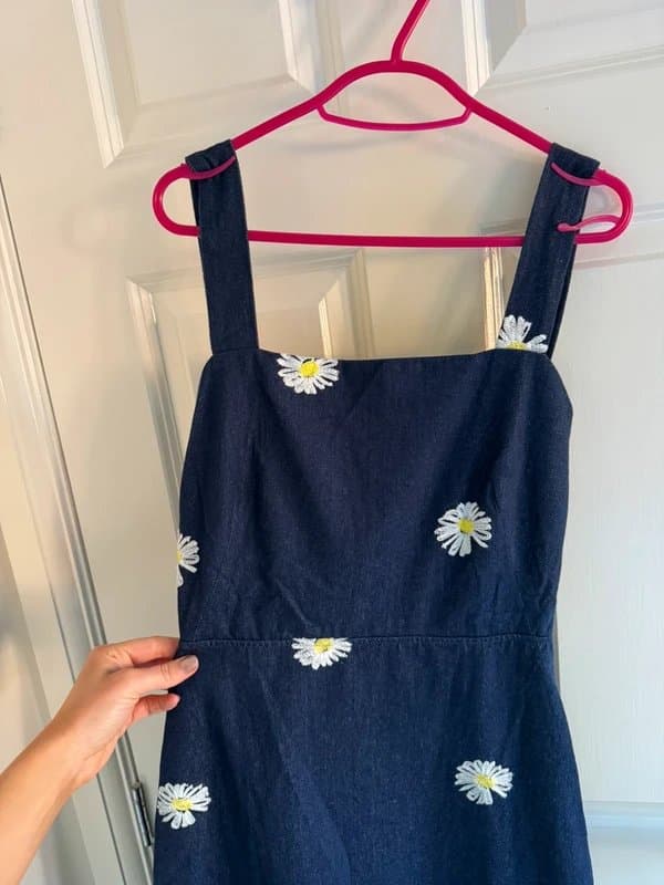 Never Fully Dressed Denim sun dress
