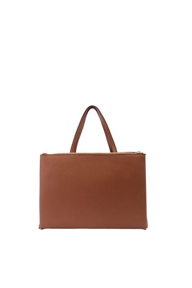 Fiorelli FIORELLI Women's Etta Buckle Satchel Bag in Brown - 3