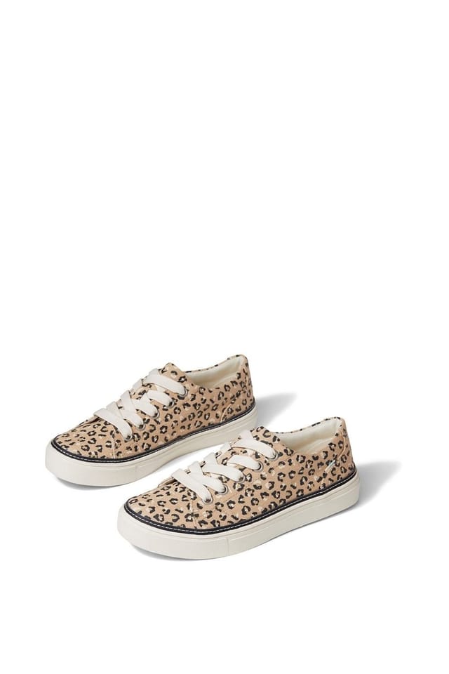 TOMS TOMS Women's Alex Textured Cheetah Trainer in Natural - 3