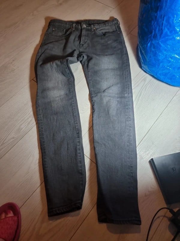 Edwin Grey Denim Jeans For Men