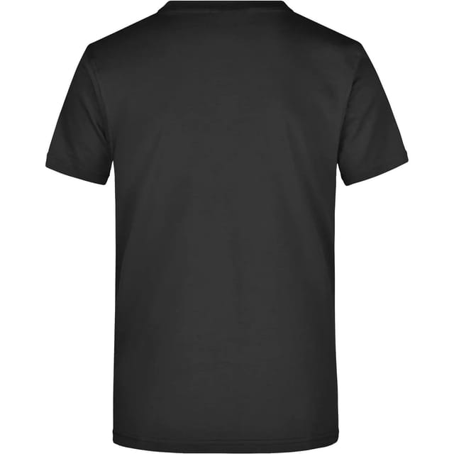 James and Nicholson James and Nicholson Men's Heavyweight Crew Neck T-Shirt in Black - 2