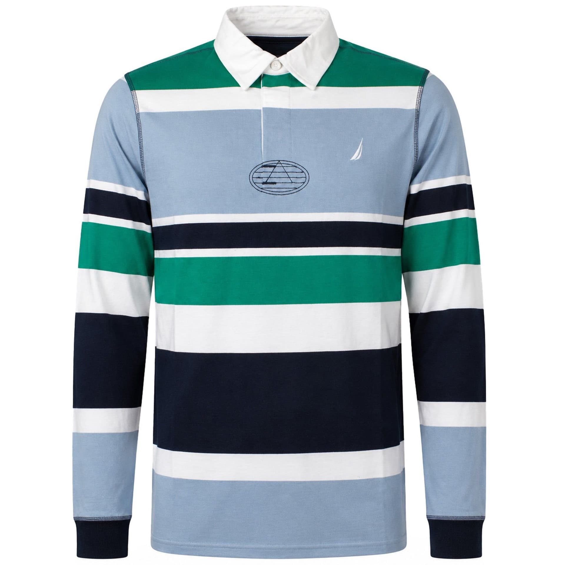 Nautica Nautica Men's Rafael Multicolour Rugby Shirt