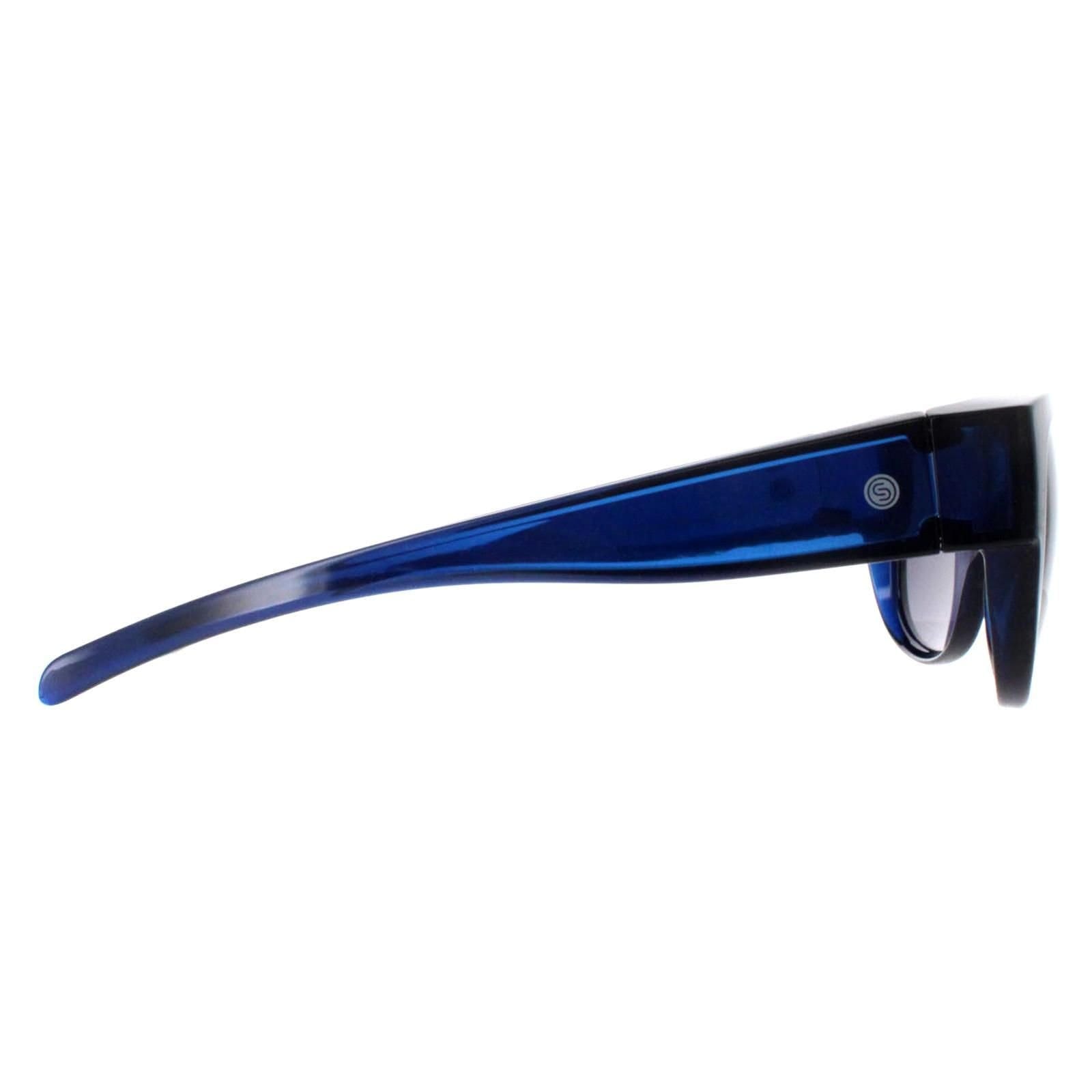 SMARTY SMARTY Men's Rectangle Transparent Blue EF Blue Y2058 - 4
