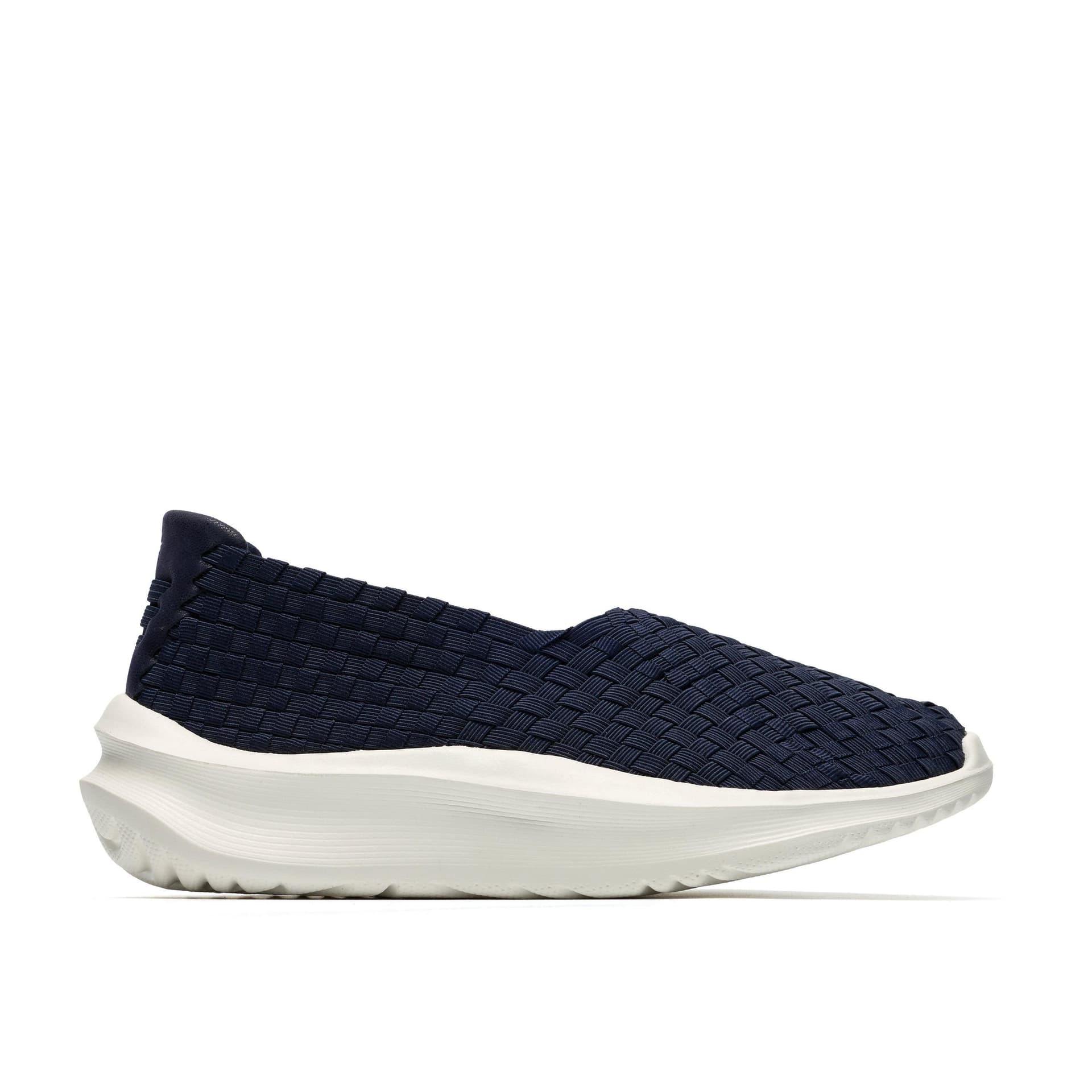 Clarks Clarks Women's Solevana Weave Navy Slip Ons in Blue