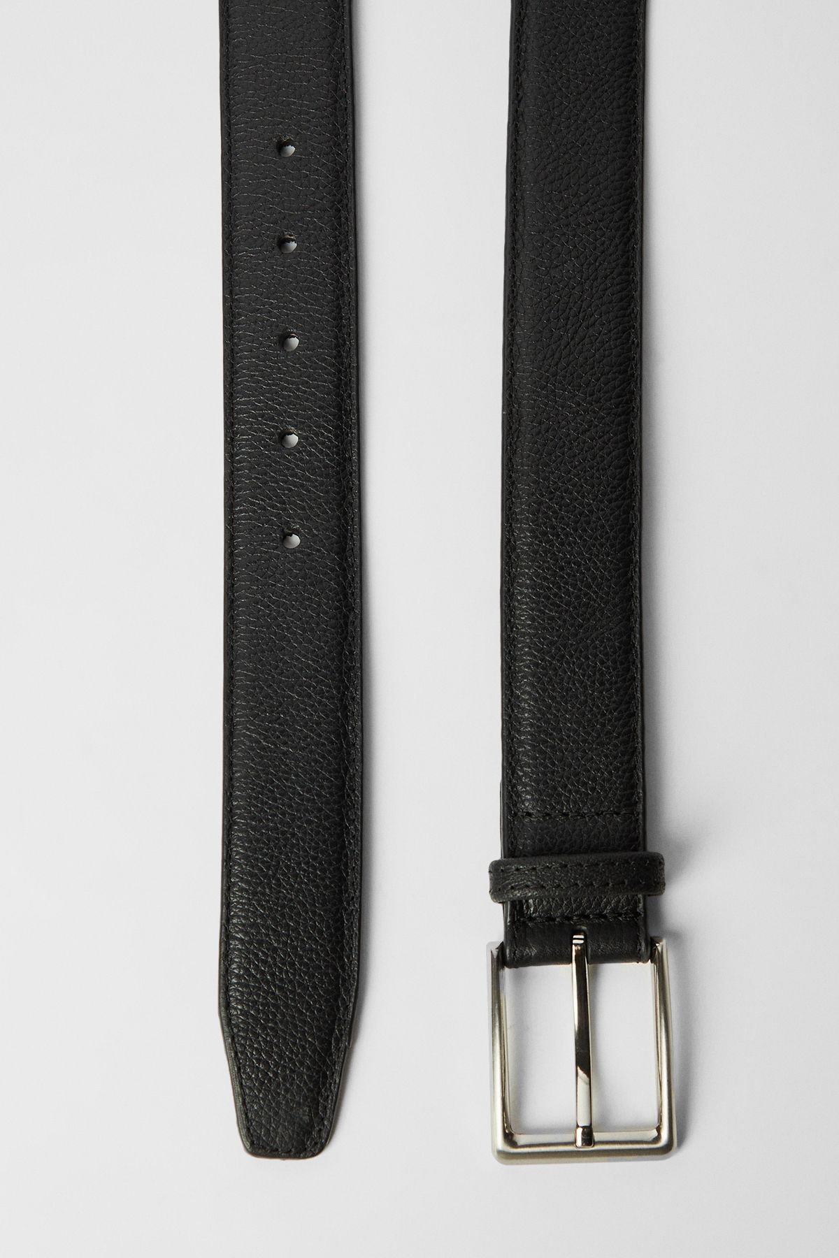 Burton Burton Men's Black Leather Belt - 4