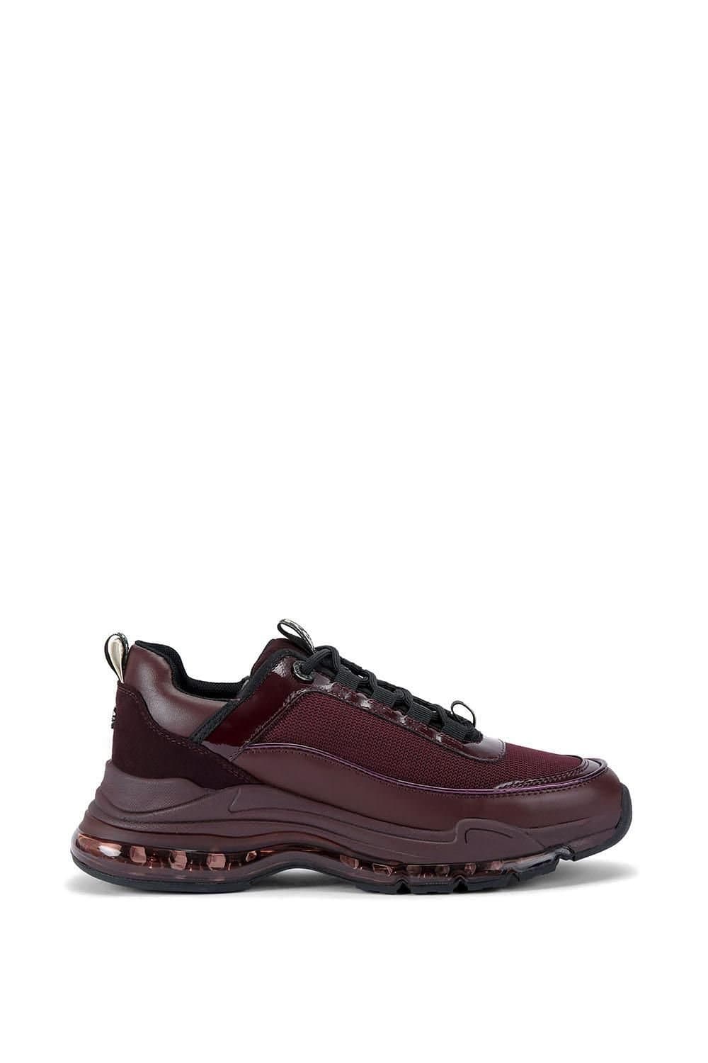KG Kurt Geiger KG Kurt Geiger Women's 'Legit Lace Up2' Trainers in Wine