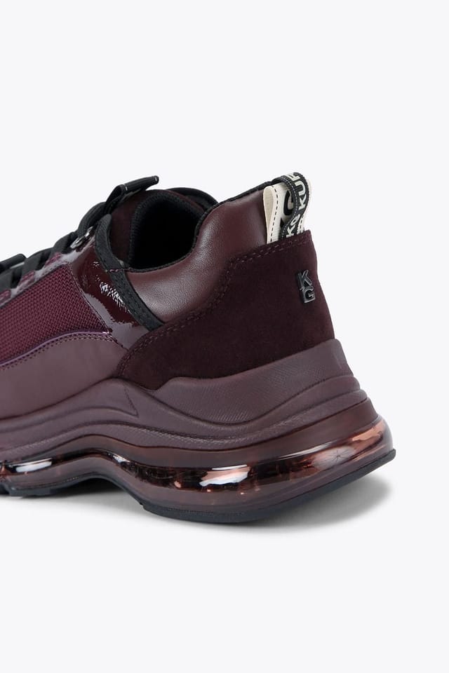 KG Kurt Geiger KG Kurt Geiger Women's 'Legit Lace Up2' Trainers in Wine - 3