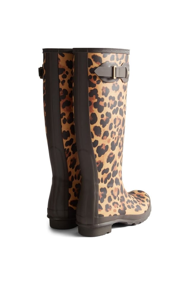 Hunter Hunter Women's Original Tall Leopard Print Boot - 2