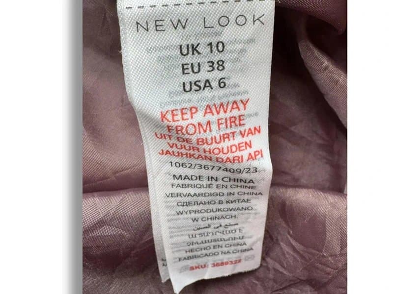 New Look New Look Mauve Satin Bomber Jacket UK 10 Lightweight Y2K Spring