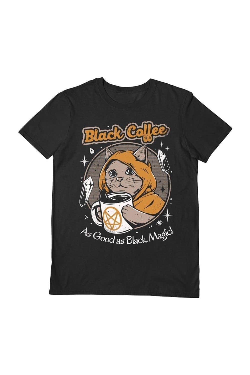 Ilustrata Ilustrata Men's Black Coffee T-Shirt