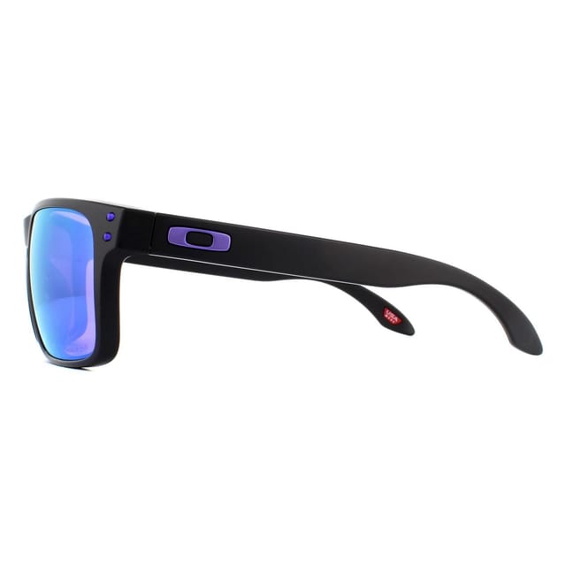 Oakley Oakley Men's Rectangle Matte Black Prizm Violet Holbrook Sunglasses - 3