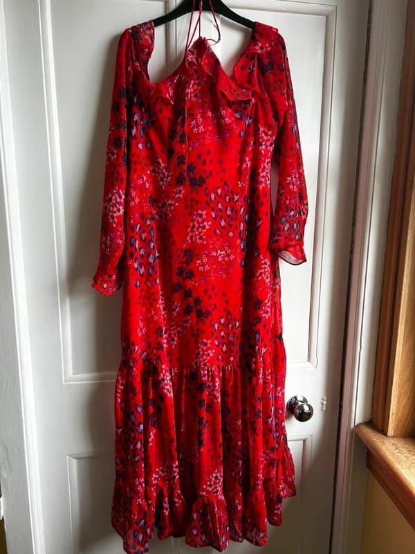 Never Fully Dressed Never Fully Dressed Red Dress Size 14