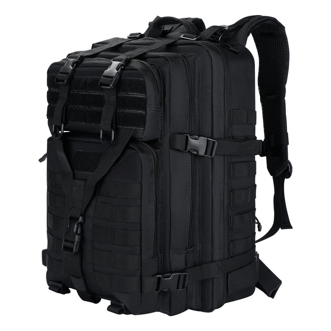 Nordara Nordara Men's 40L Military Tactical Army Backpack in Black
