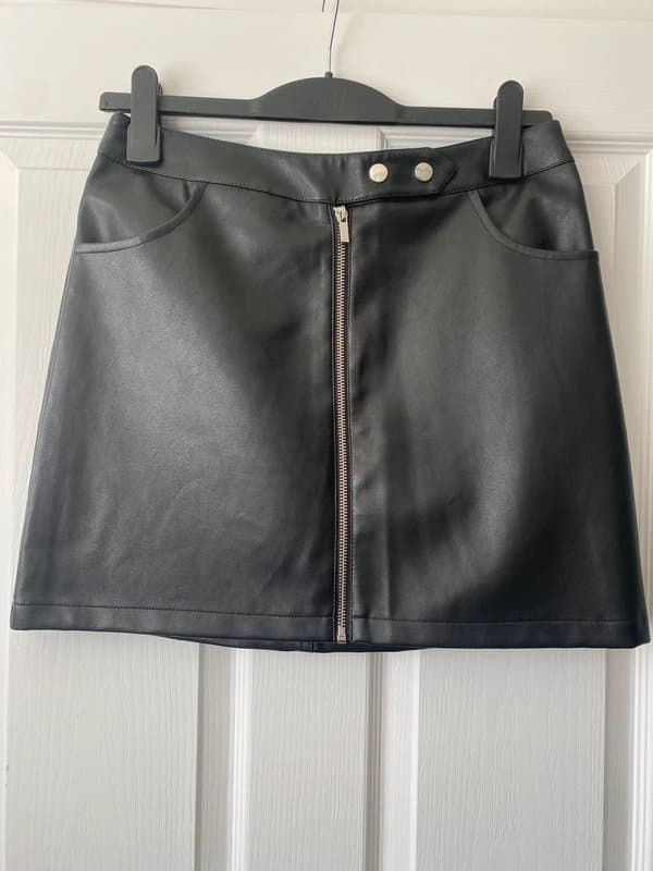 New Look Leather skirt