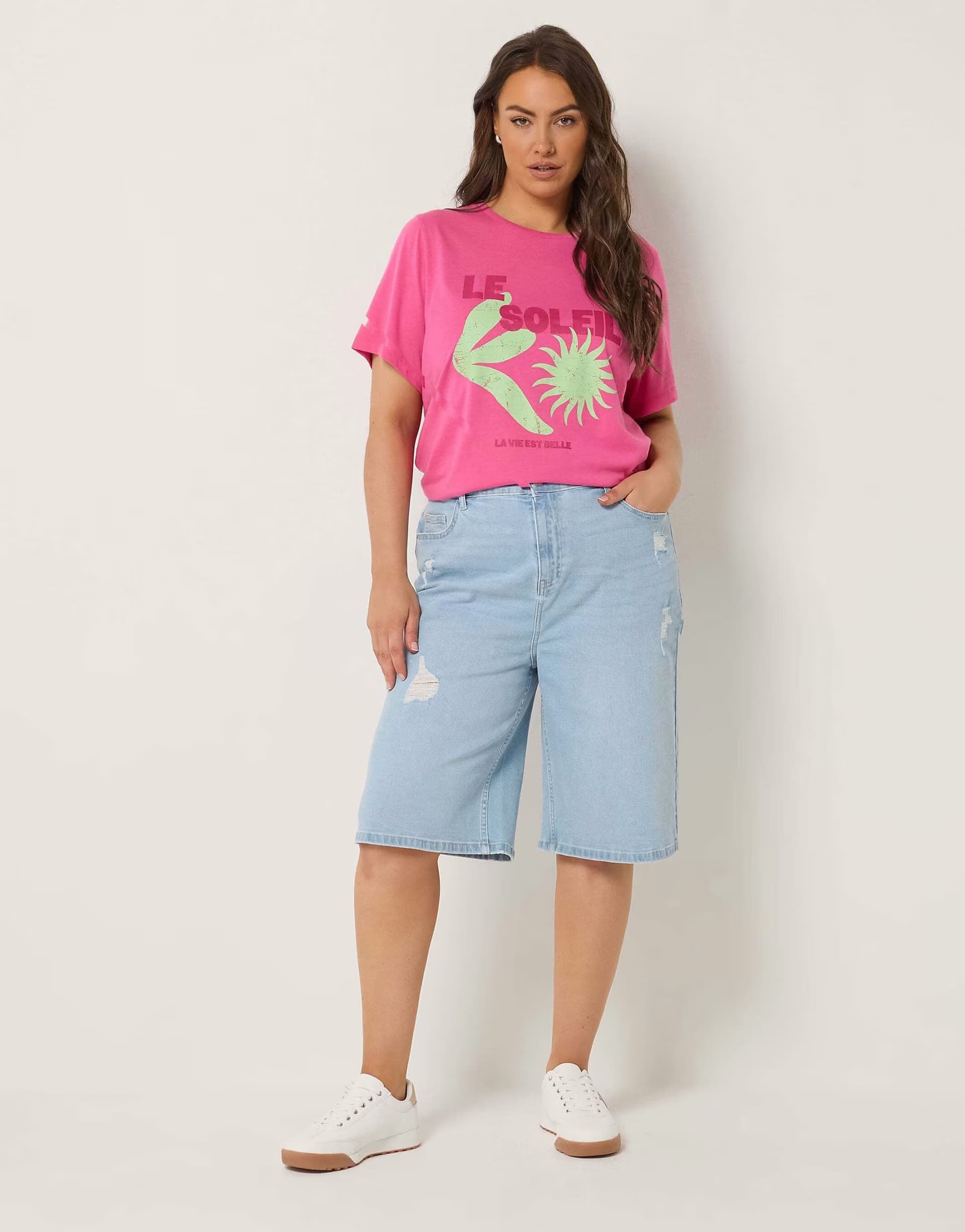 ASOS ASOS Blue Denim Ripped Jorts