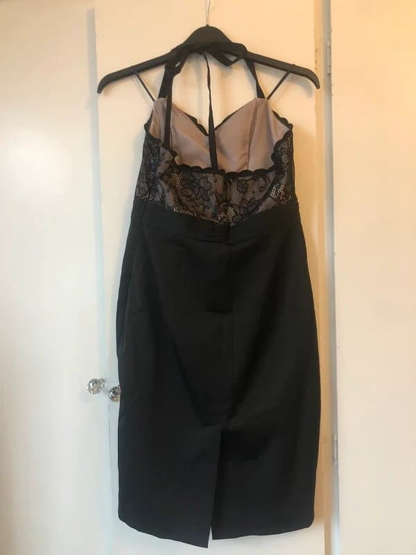 Next Next black dress size 8 petite with tags