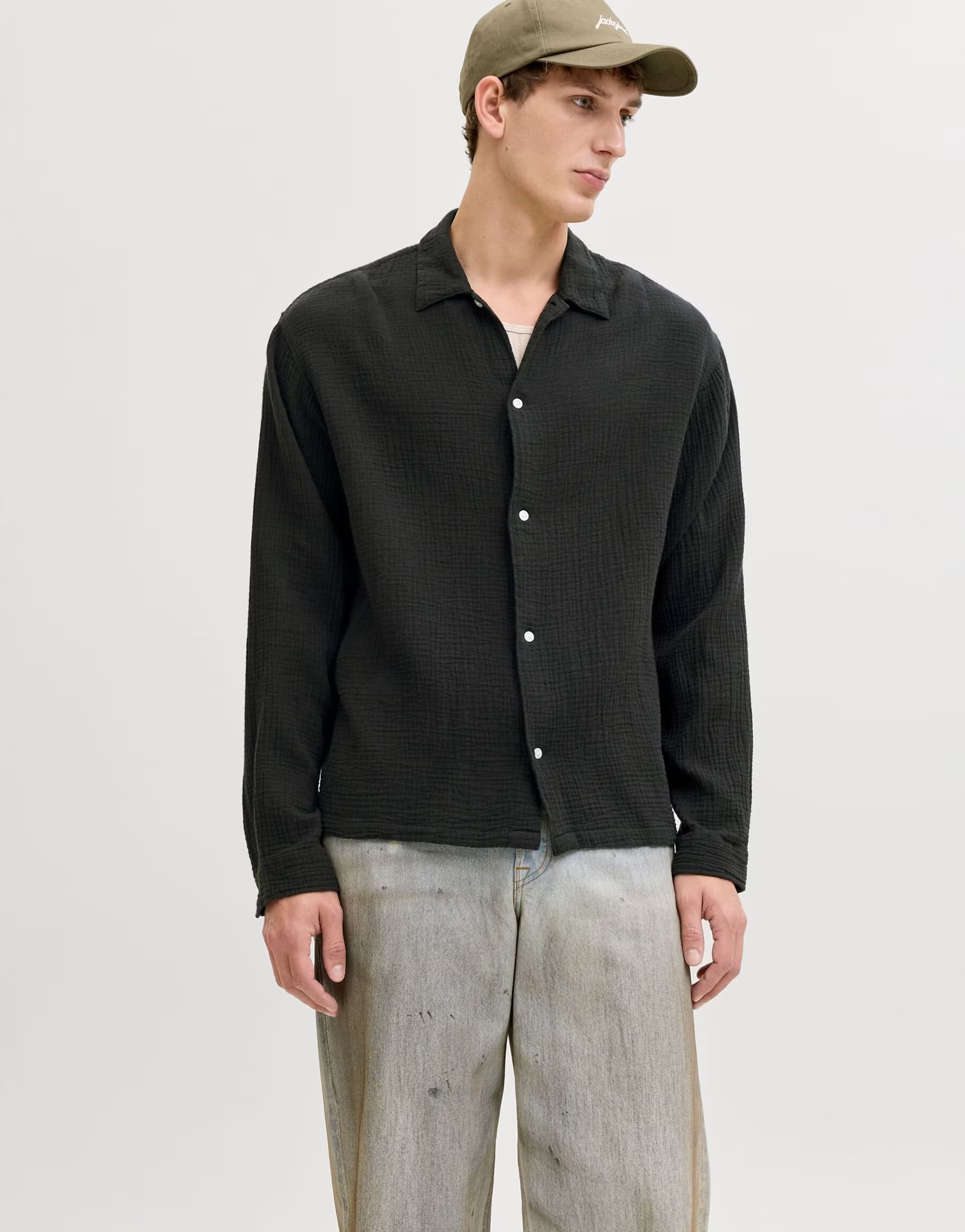 ASOS Jack & Jones Shirt in black - 1