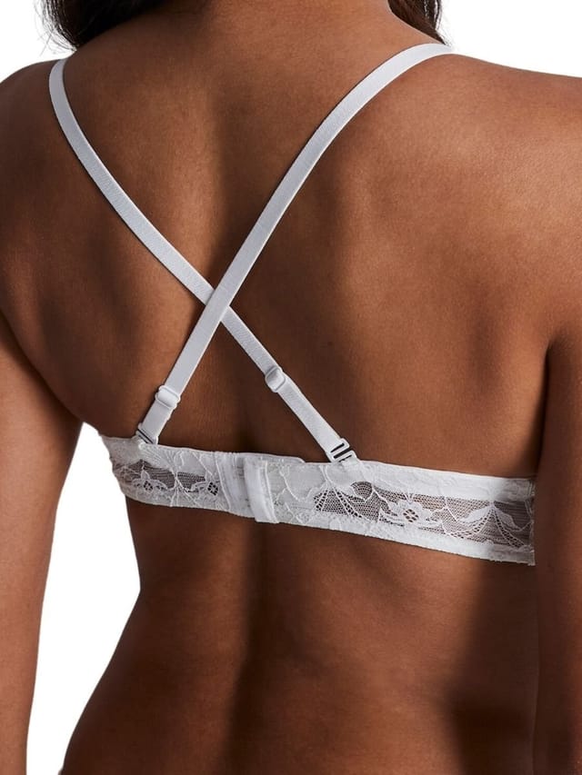 Aubade Aubade Women's Kiss of Love Moulded Strapless Multiway Bra in White - 2