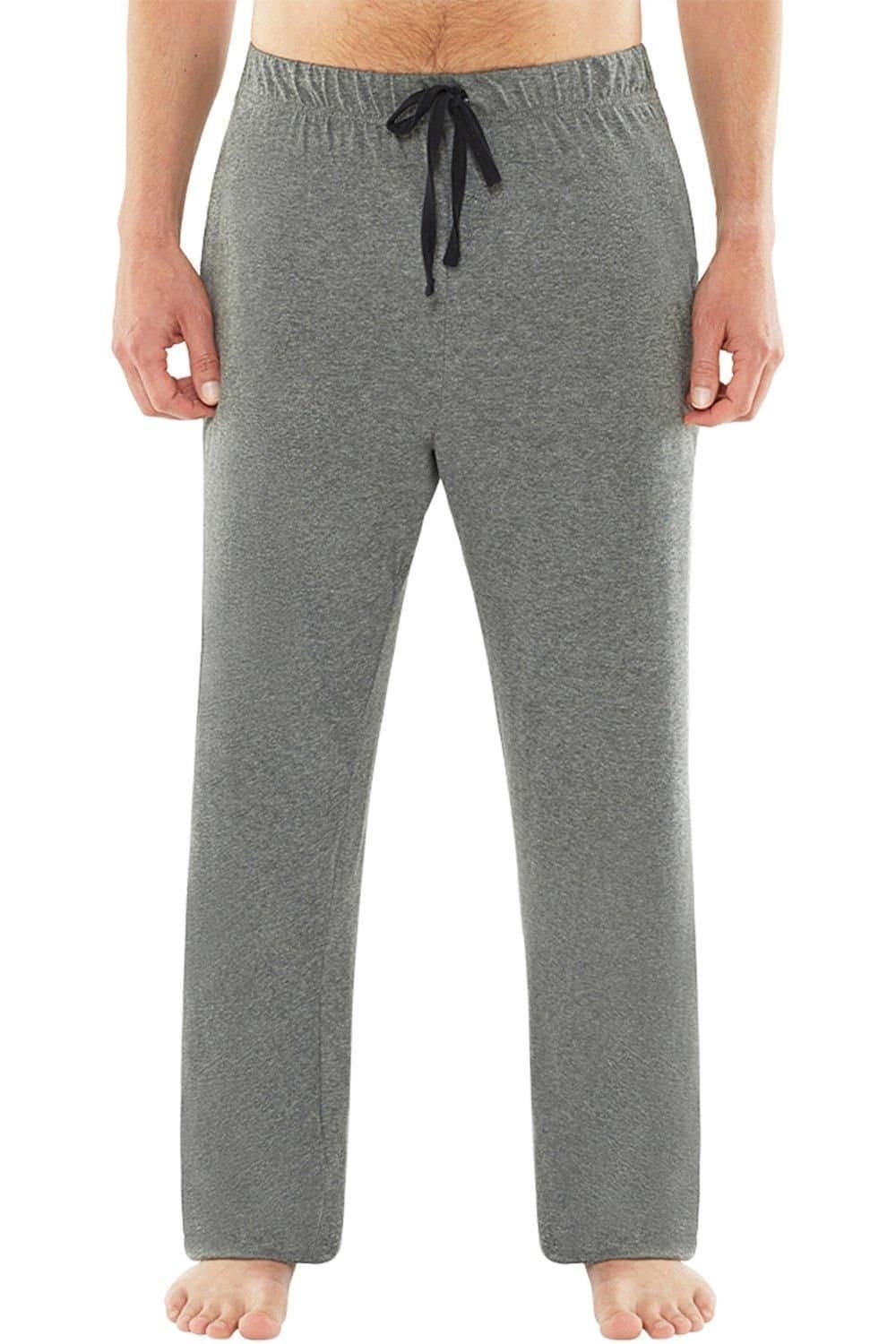 Just Essentials Just Essentials Men's Mens Jersey Pyjama Trousers in Charcoal
