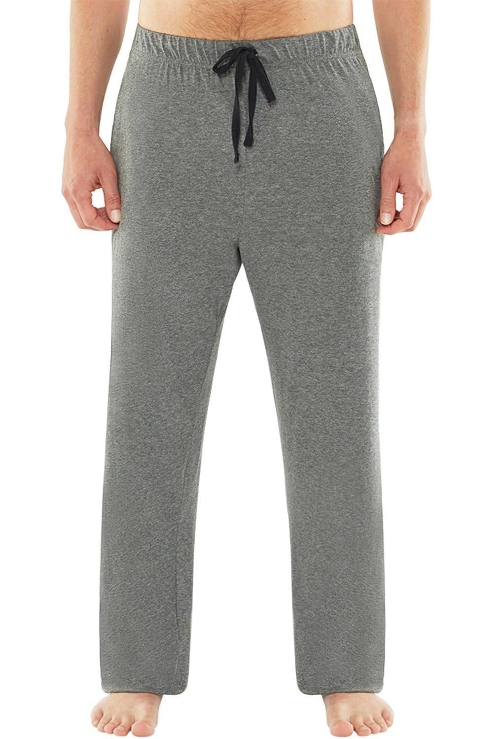 Just Essentials Just Essentials Men's Mens Jersey Pyjama Trousers in Charcoal - 1