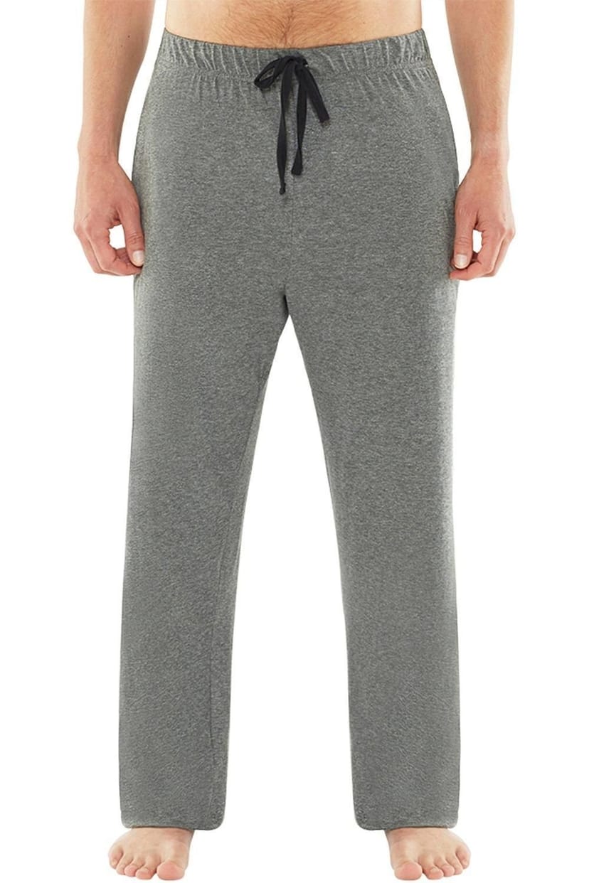 Just Essentials Just Essentials Men's Mens Jersey Pyjama Trousers in Charcoal - 1