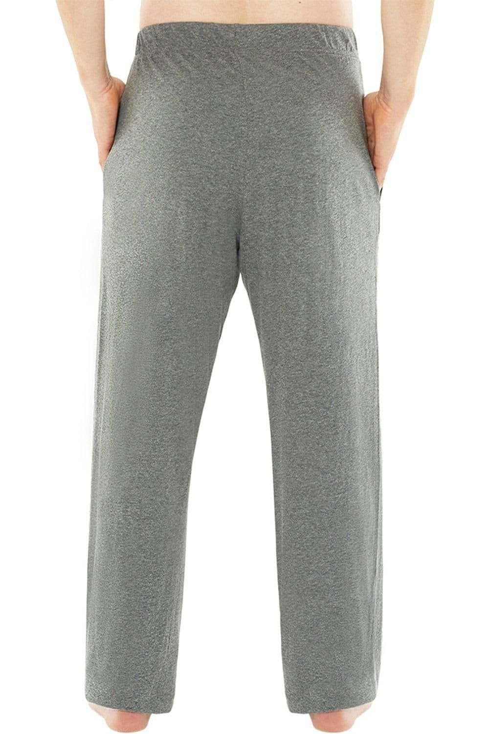 Just Essentials Just Essentials Men's Mens Jersey Pyjama Trousers in Charcoal - 4