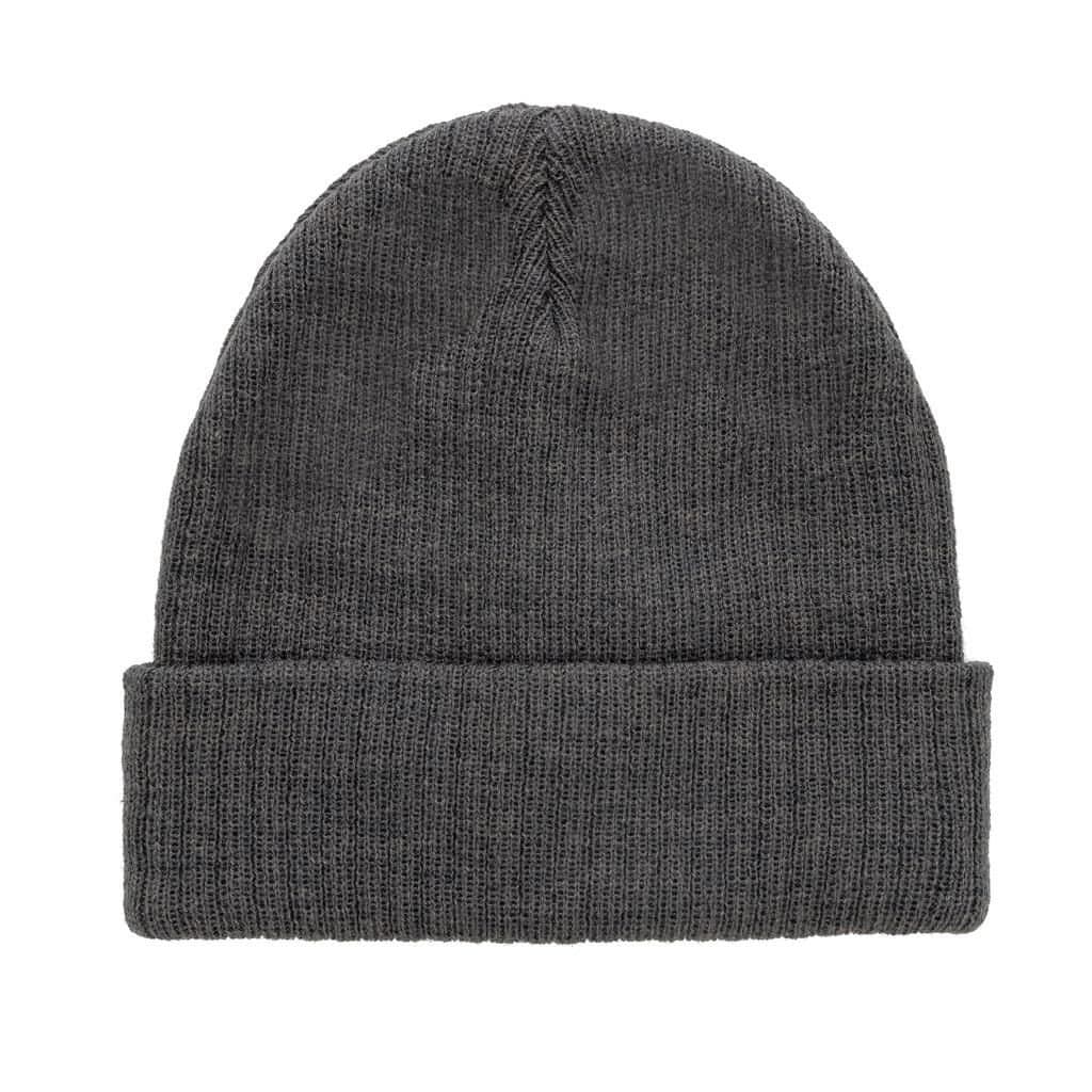 XD Design XD Design Men's Pryor AWARE Polylana Cuffed Beanie in Dark Grey