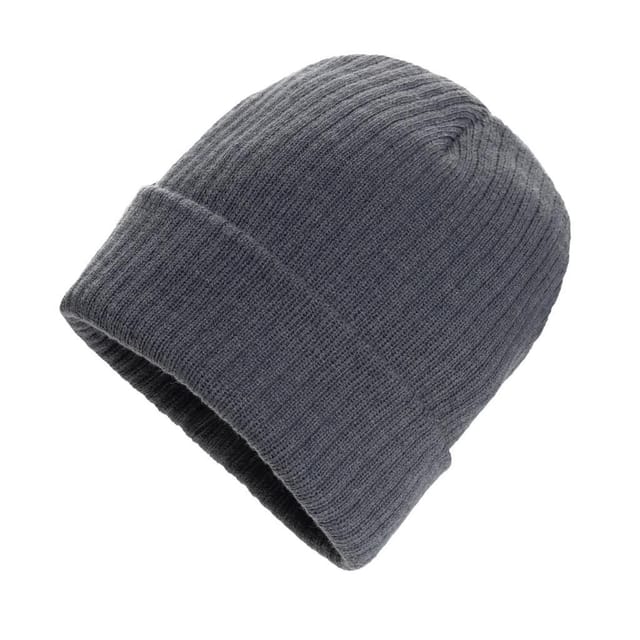 XD Design XD Design Men's Pryor AWARE Polylana Cuffed Beanie in Dark Grey - 2