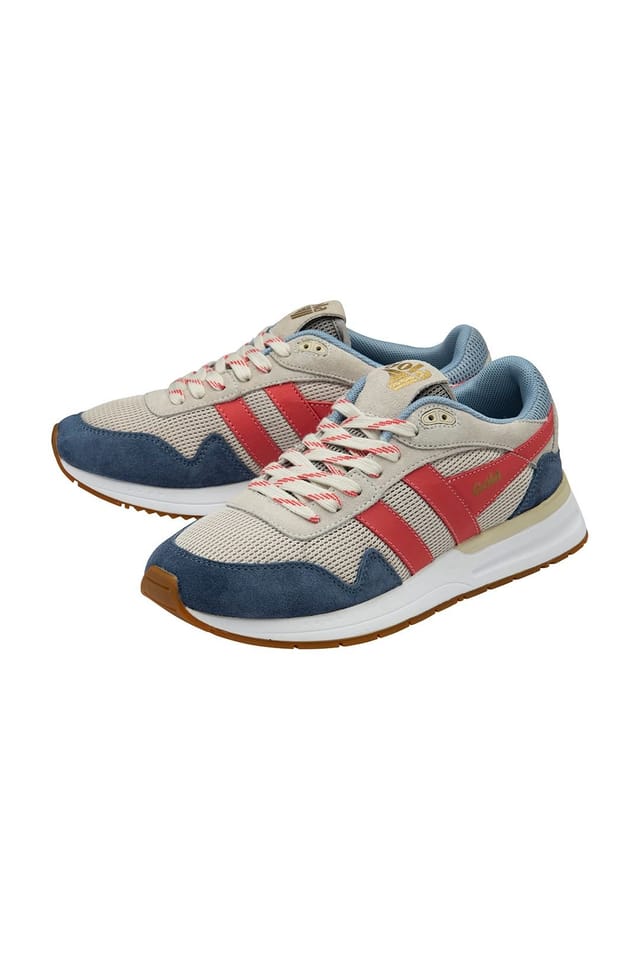 Gola Classics Gola Classics Women's 'Delta' Lace-Up Trainers in Off-White - 3