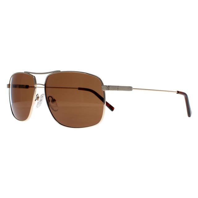 GUESS Guess Men's Aviator Gold Brown GF0205 - 2