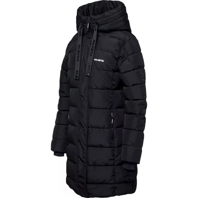Iguana Iguana Women's Manka Quilted Winter Jacket in Black - 3