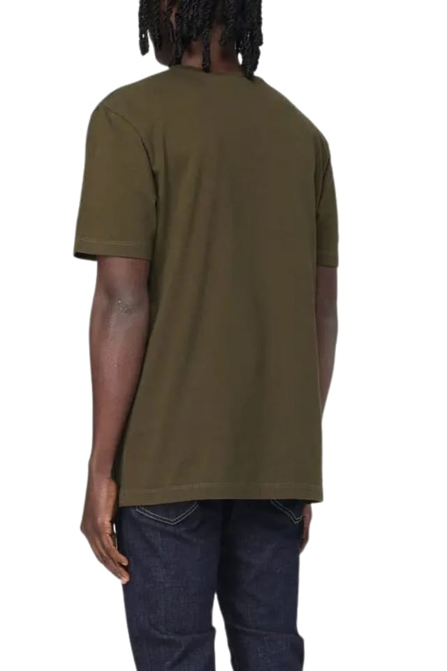 Dsquared2 Dsquared2 Men's Short Sleeve Round Regular Fit T-shirt in Dark Grey - 2