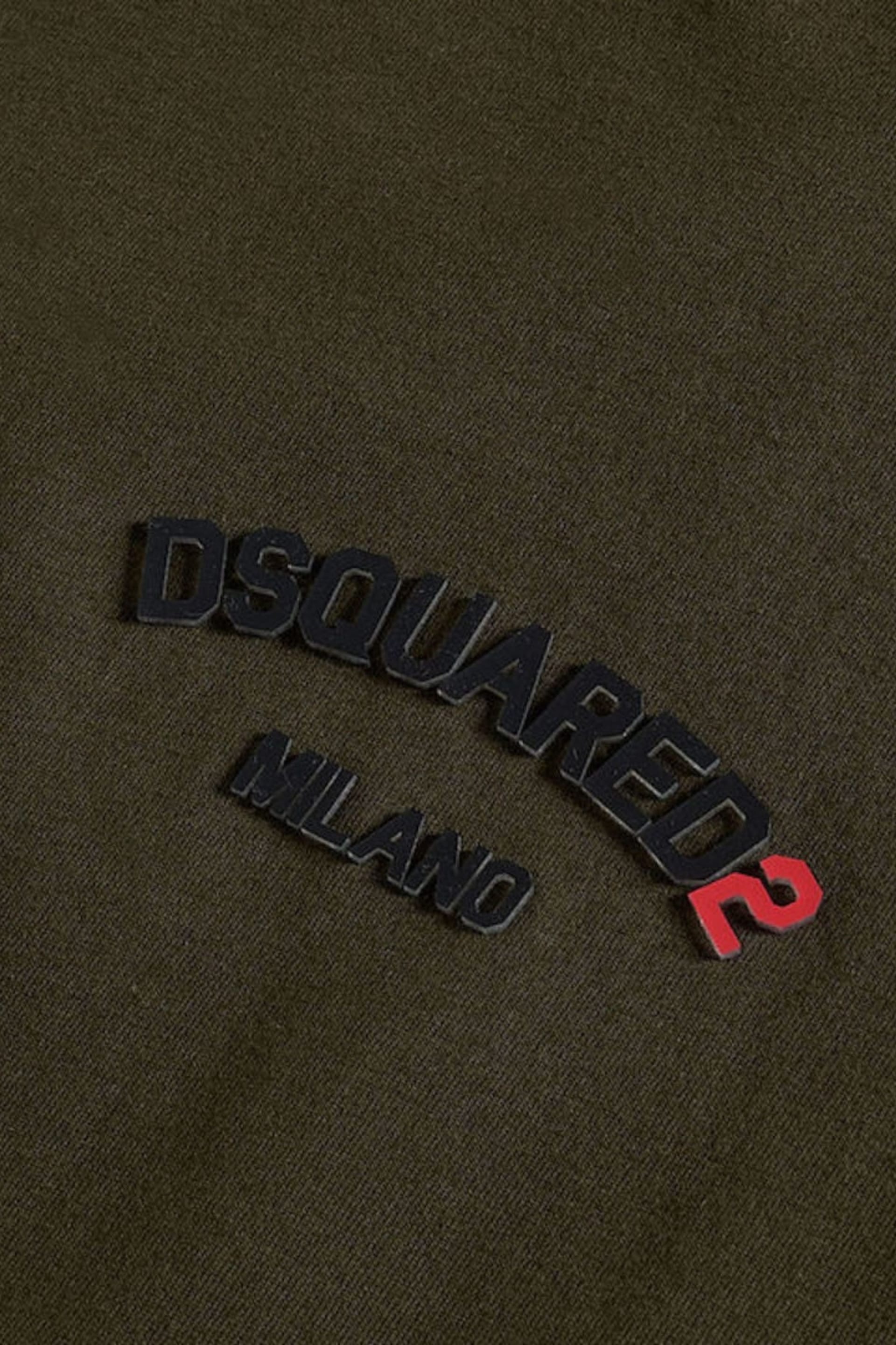 Dsquared2 Dsquared2 Men's Short Sleeve Round Regular Fit T-shirt in Dark Grey - 4