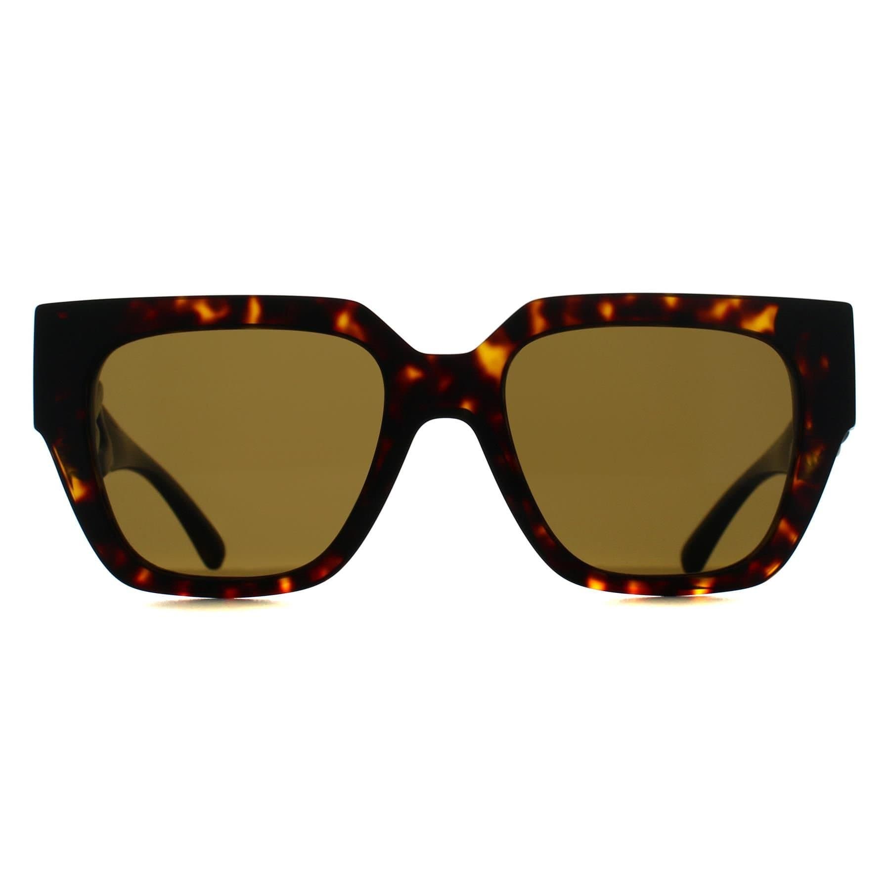 Versace Versace Women's Square Havana Dark Brown VE4409