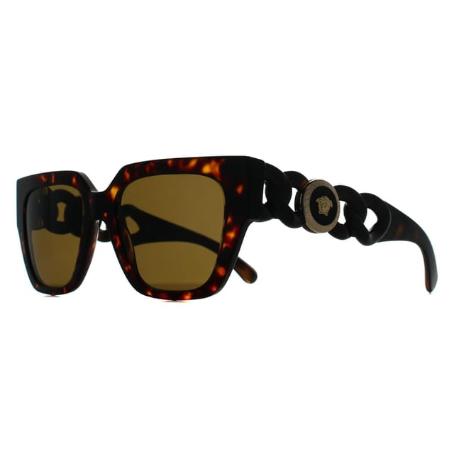 Versace Versace Women's Square Havana Dark Brown VE4409 - 2