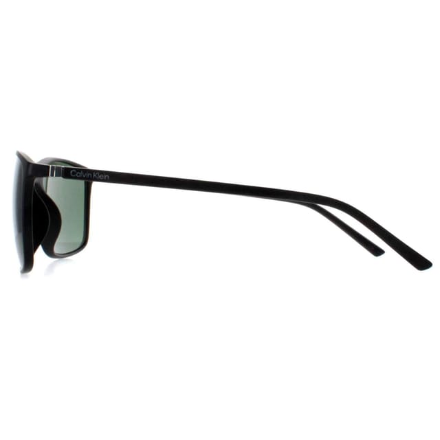 Calvin Klein CALVIN KLEIN Men's Rectangle Matte Black Green CK22558S - 3