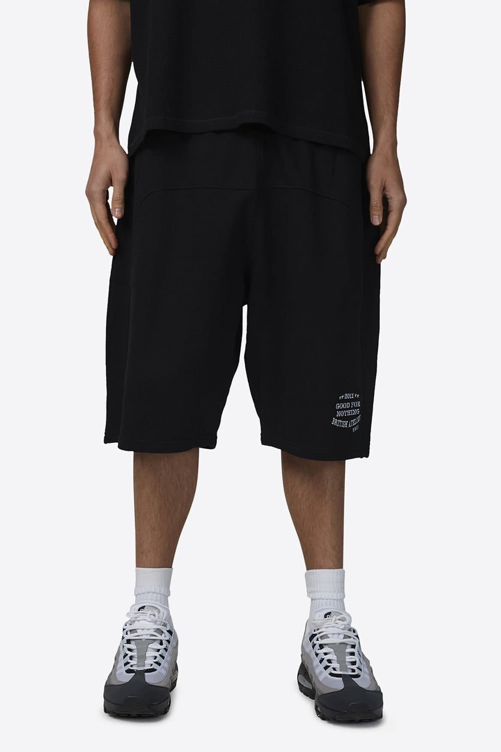 GOOD FOR NOTHING Good For Nothing Men's Baggy Shorts in Black